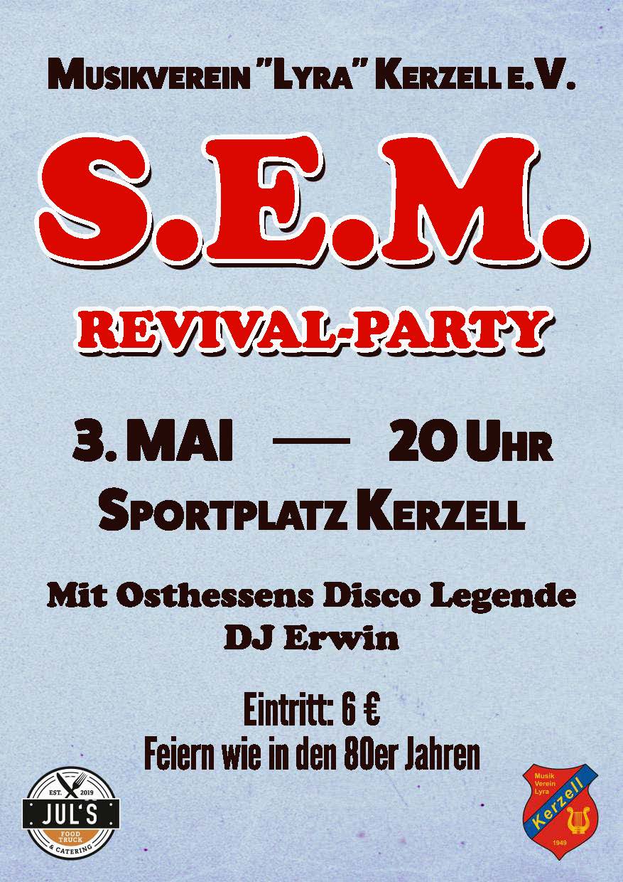 S.E.M. Rivial-Party Kerzell