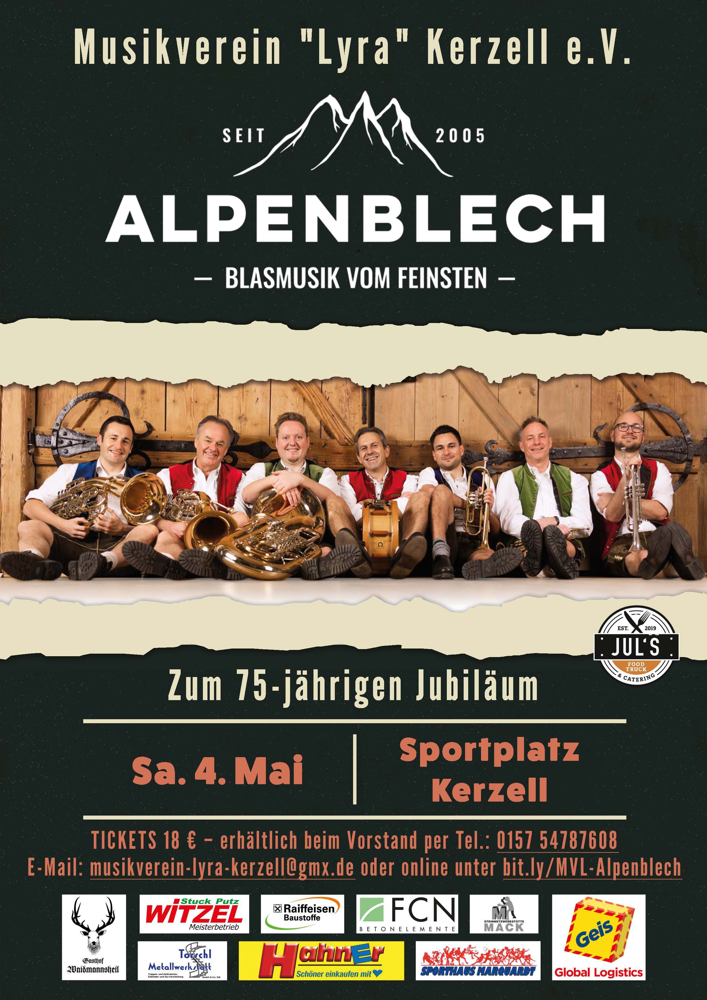 Alpenblech - Blasmusik vom Feinsten - Lyra Kerzell