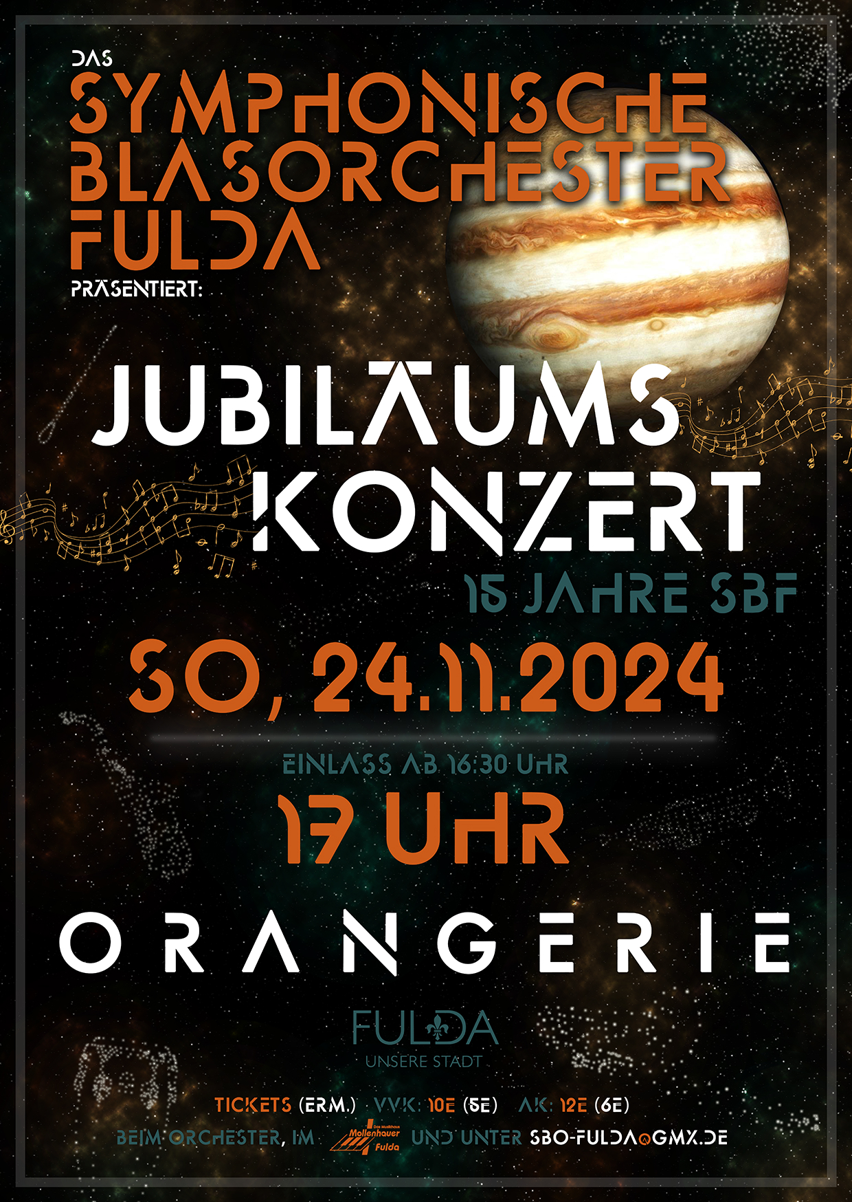 Jubiläumskonzert Orangerie 2024